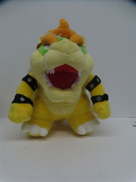 Official 10" Sanei Super Mario Bowser Plush 2015 | #4594591171