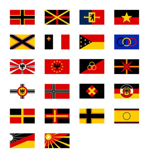 German Flag Proposals 1948 by Kristo1594 | German flag, Germany flag, Flag