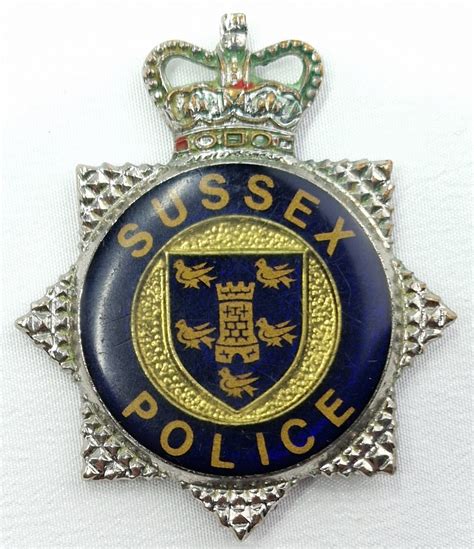 Sussex Police Badge | Time Militaria