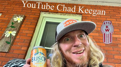 Busch Light Peach 🍑 First try and review - YouTube