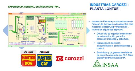 Proyectos Área industrial - INSAA