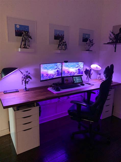 Working from home has its benefits! Best Gaming Setup, Gaming Room Setup, Pc Setup, Gaming ...