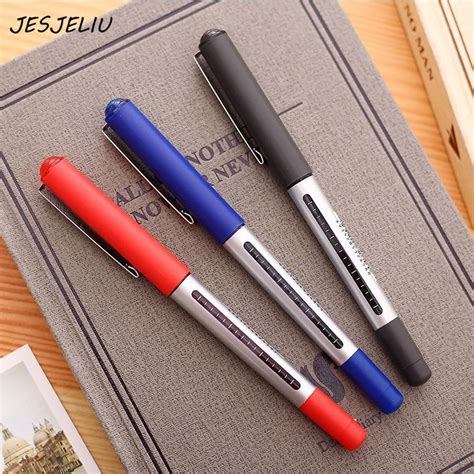 1 Pcs Classic Roller Tip Pen Wholesale 3 Color Gel Pens Liquid Ink Office Accessories School ...