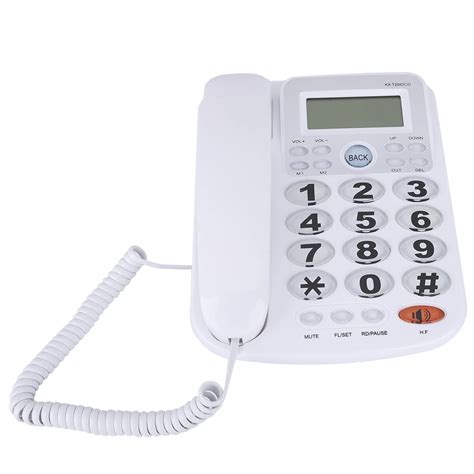 Dual-port Corded Telephone With Caller ID Display With Speakerphone for ...