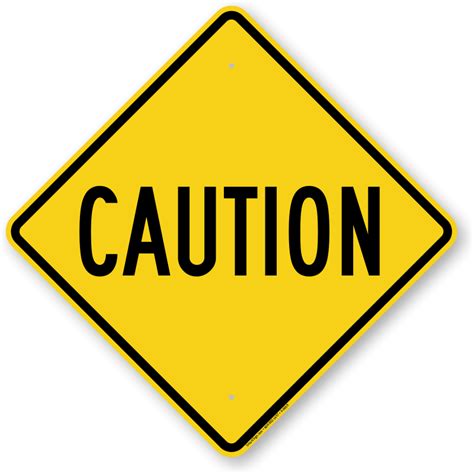 Caution Road Signs - ClipArt Best