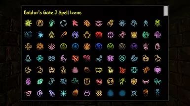 Baldur's Gate 3 Spell Icons | Baldur's gate, Gate, Spelling