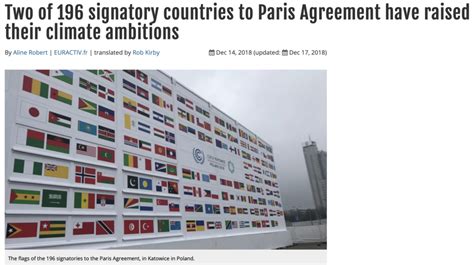 Only 2 of 196 Paris climate signatories have promised to cut more CO2 ...