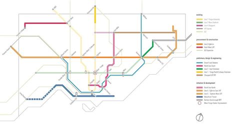 Newly revealed map shows Toronto's ambitious plans for transit ...