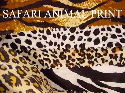 Animal Print Fabric