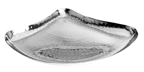 Shell Shaped Platter - Hammered - Sharda Corporation