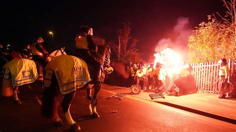 Aston Villa: Police charge 46 men after 'serious disorder' from Legia ...