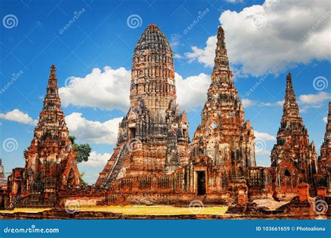 Wat Phra Ram Temple in Ayutthaya Historical Park, Thailand Stock Image - Image of ayuthaya ...