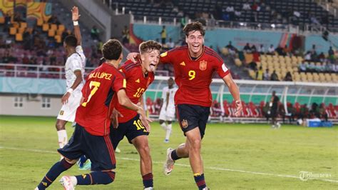 Hasil Piala Dunia U17: Spanyol ke 16 Besar Sebagai Juara Grup B ...