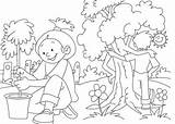 Free Arbor Day Coloring Pages PDF  Coloringfoldercom sketch template