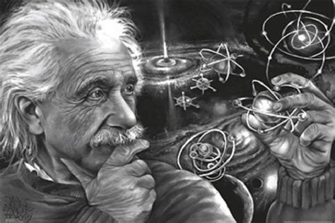 $9.59 - 24X36 Einstein Quantum Theory Poster By James Danger Harvey #ebay #Collectibles | Эскизы ...