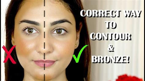 BEGINNERS : BRONZER AND CONTOUR APPLICATION GUIDE | SIMMY GORAYA - YouTube