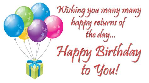 Short Birthday Wishes & Greetings Images - Wish You Many Many Happy ...