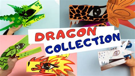 My collection of dragons with TIK TOK / How to make a dragon Puppet TikTok #SHORTS - YouTube