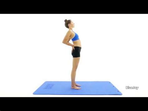 Standing Lumbar Extension - YouTube