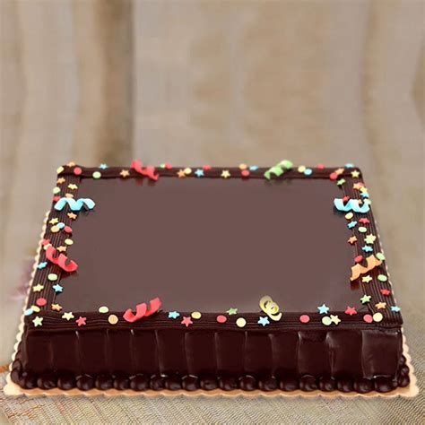 Buy Big Rectangle Cream Cake Online - Order Now