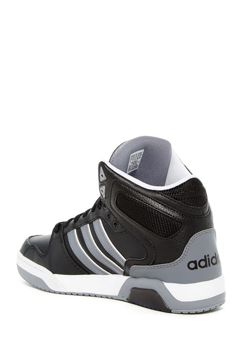 Lyst - Adidas Originals Neo Hi-top Sneaker in Black for Men