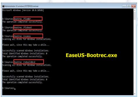 What Is Bootrec.exe? [All You Should Know] - EaseUS