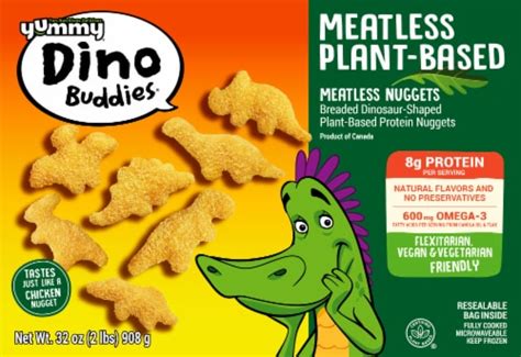 Yummy Dino Buddies Meatless Plant-Based Nuggets, 32 oz - Kroger