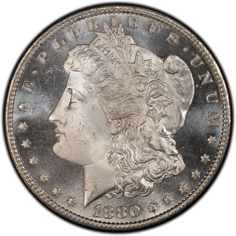 1880 Morgan Silver Dollar Values and Prices - Past Sales | CoinValues.com