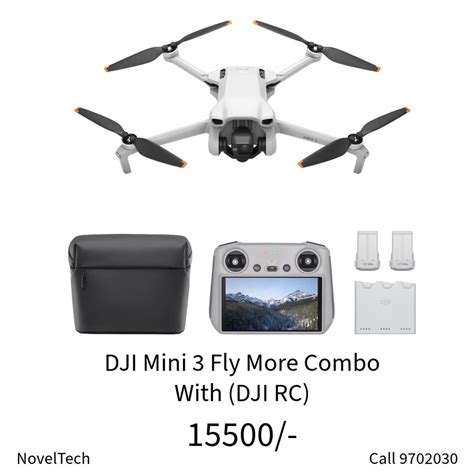 DJI Mini 3 Fly More Combo (DJI RC) -9702030 | iBay