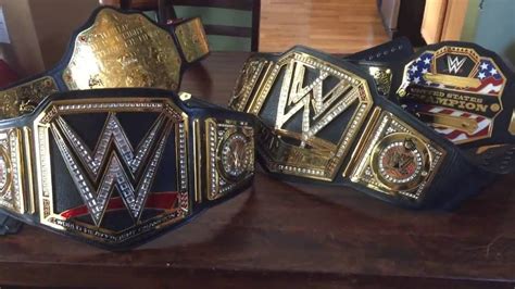 WWE WORLD CHAMPIONSHIP TITLE BELT UNBOXING - YouTube