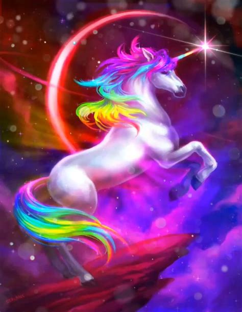 Unicorn 🦄 love 💙💜💚💛💖 [Video] | Unicorn poster, Unicorn pictures, Unicorn wallpaper