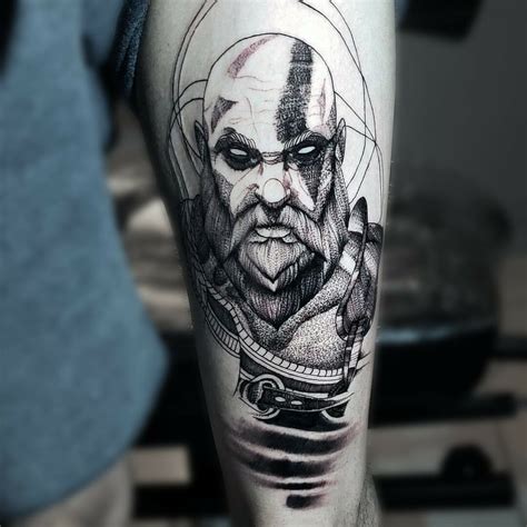 101 Best Kratos Tattoo Ideas You Have To See To Believe!