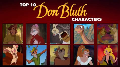 Richard's Top 10 Don Bluth Characters (1) by Batboy101 on DeviantArt