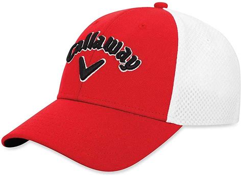 Callaway Mens 2019 Mesh Fitted Golf Hats