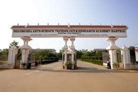 Sastra University - Admissions 2018-19, Courses, Time Table, Date Sheet ...