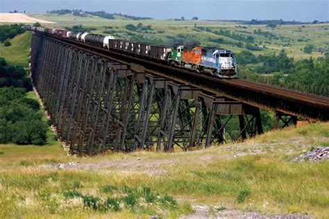 Valley City, North Dakota: Hi-Line Bridge photo, picture, image