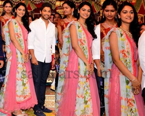 Sneha Reddy at Gopichand Wedding - Indian Dresses