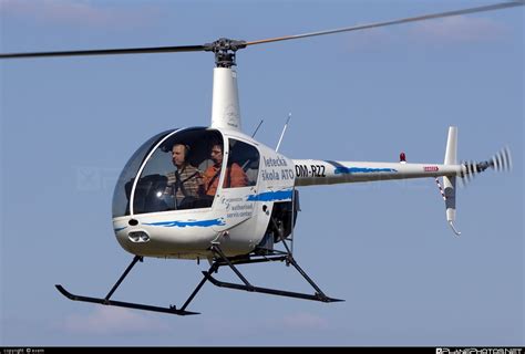 Robinson R22 Beta - OM-RZZ operated by TECH-MONT Helicopter company taken by exem (photoID 4205 ...