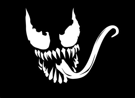 Venom illustration, Spider-Man Venom Wall decal Sticker, Venom Face s ...