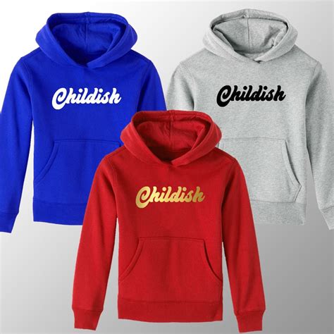 Kids TGF Childish Merch Hoodie /T Shirt Romell, Jay Youtuber Merch ...