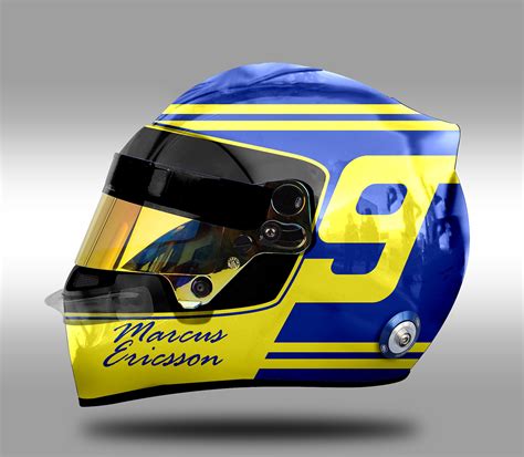 Marcus Ericsson 2018 F1 Helmet Design :: Behance