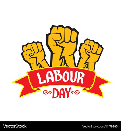 1 may - labour day labour day poster Royalty Free Vector