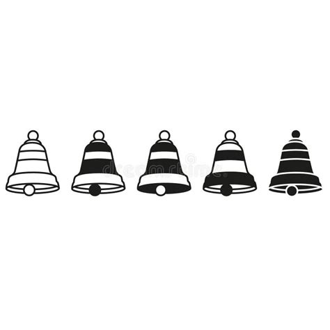 Bell Icon Vector Set. Notification Illustration Sign Collection. Alarm Symbol. Buzzer Logo Stock ...