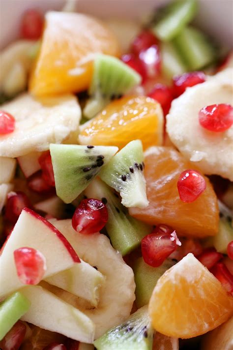 Simple and Easy Winter Fruit Salad Recipe