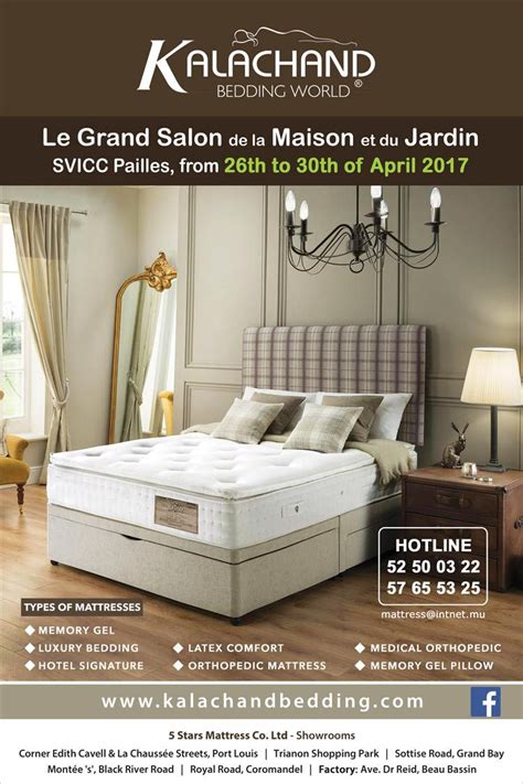 5 Stars Mattress Co. Ltd: Kalachand Bedding World au Grand Salon de la ...