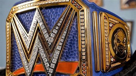 LOOK: Bray Wyatt debuts new, blue WWE universal championship title belt - CBSSports.com