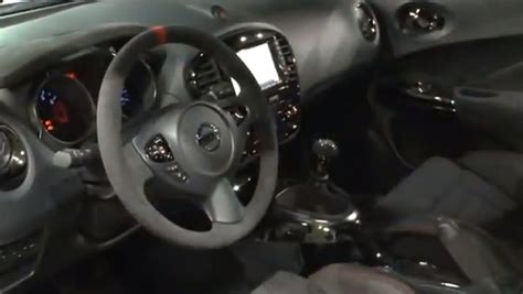 Nissan Juke Nismo Concept Interior Revealed in First Official Video - autoevolution