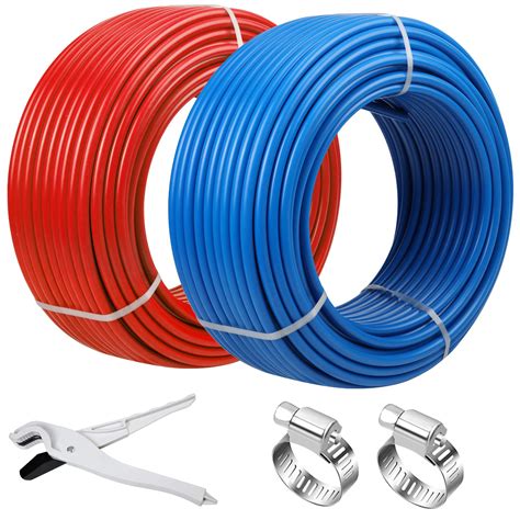 PEX Pipe 1/2 Inch 100ft 2 Rolls PEX Tubing EVOH PEX-B Pipe (Red+Blue) for sale | Mesa, AZ ...