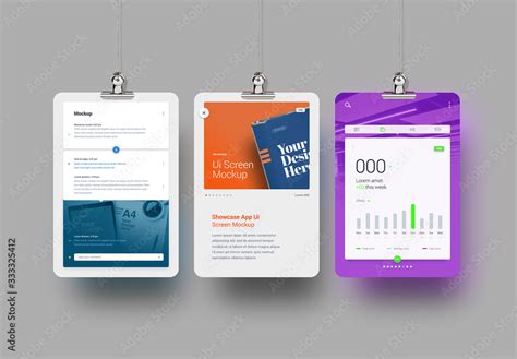 Presentation Showcase Mockup Stock Template | Adobe Stock