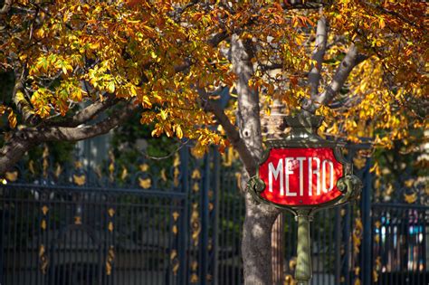 Paris - Metro Sign in Autumn | Daxis | Flickr